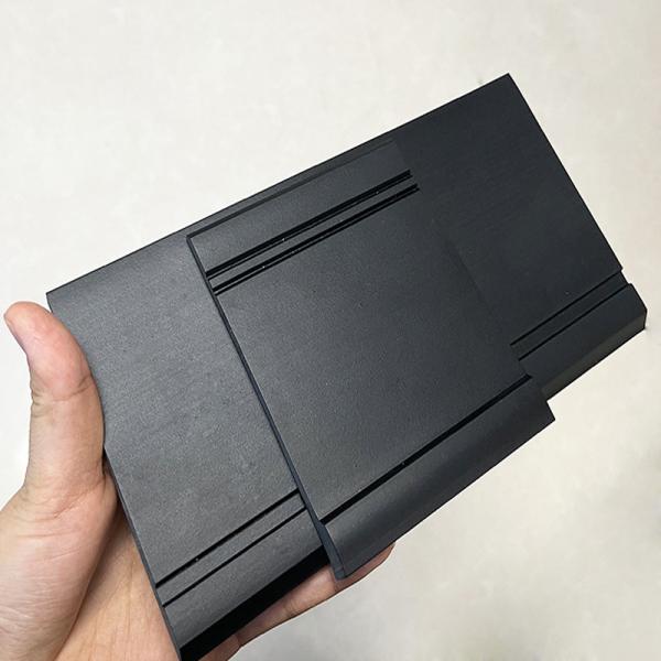 4x1/8 brilhante Vinyl Wall Cove Baseboard PVC Skirting Board Base de parede de borracha com espessura do dedo 2mm