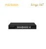 16-Ports Poe Ethernet Switch Support 250 Meters Poe Power, 200W or 300W Poe Switch for CCTV, Wireless Ap, IP Phone