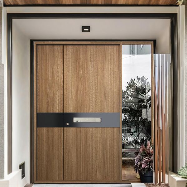 Customized Steel Anti Theft Security Door Durable Main Entry Door