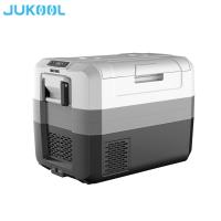 Matt Black 24V 55L Mini Refrigerator exterior