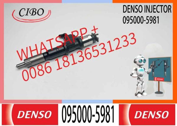 Neutral And New Common Rail Fuel Injector 095000-5981 8-97603099-1 For HI-ON 6WF1 6UZ1 Engine 0950005981 8976030991