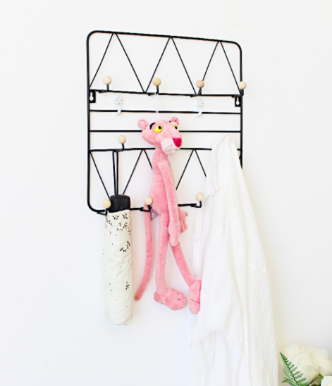 Rustproof 36x36cm Steel Clothes Rack For Bedroom