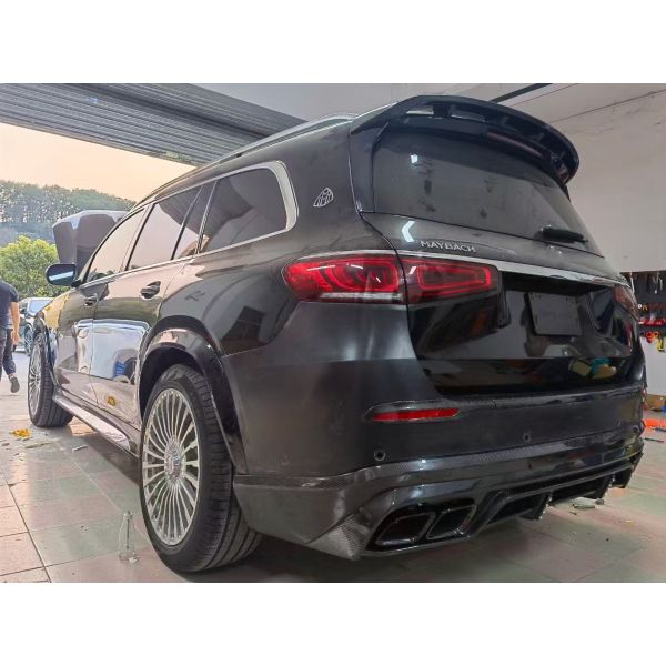 Maybach GLS600 Mercedes Benz Body Kit LD Style Front Car Bumper Lip Kit Widebody