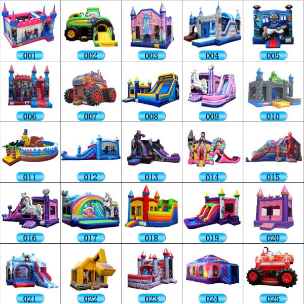 14 Years up Gender-Neutral Commercial Grade Inflatable Bounce House with Slide and Pool