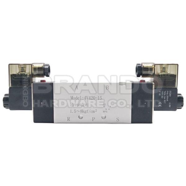 a1 тип пневматический путь 110V 220V 4V210-08 Airtac клапана соленоида 5/2 воздуха