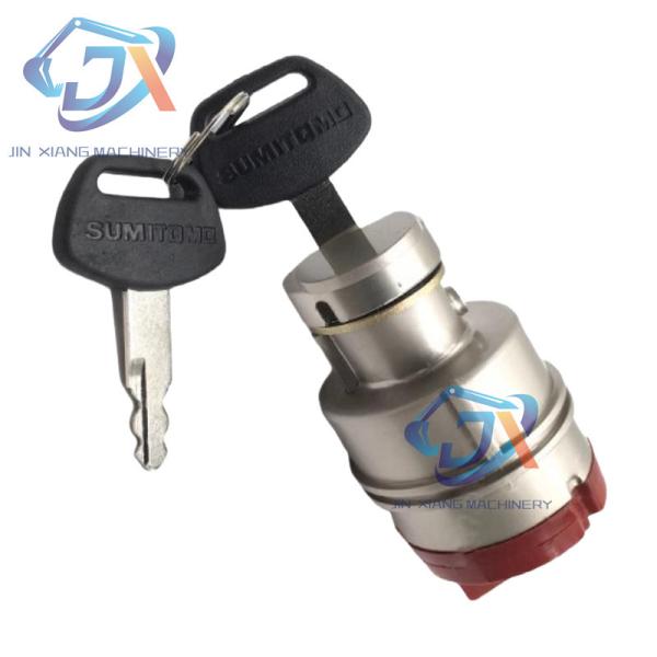 STAR ZEBRA KHR3270 KHR20050 KHR3078 New Ignition Switch with 2 Keys For Sumitomo Excavator SH Series Case CX210B CX240B