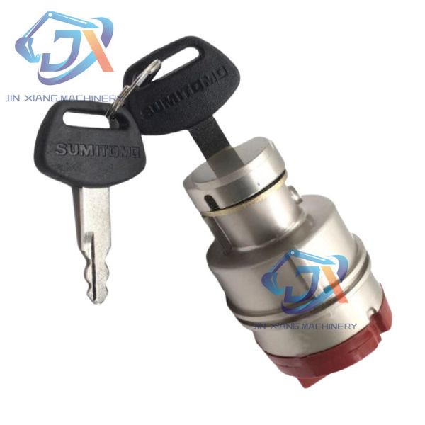 STAR ZEBRA  SH200/SH120 Ignition Starter Switch With Keys KHR3077 Ignition Switch for SUMITOMO