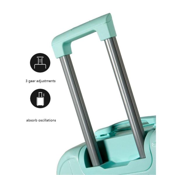 OEM Детский рулонный чемодан с 1 чемоданом красоты Макаронный цвет Молодежный рулонный багаж