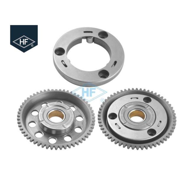 Silver Motorcycle Clutch Assembly 6 Roller For Replacement 125cc OEM Service