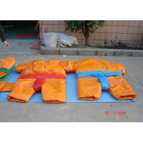 EN14960 Durable Kids Inflatable Sumo Wrestling Suits For Interactive Games