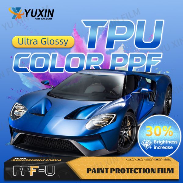 Ultra Glossy Color PPF Classic Color Car Durable TPU Paint Protection Film