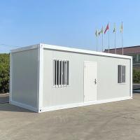 Casa contenedor prefabricada sostenible con características de ahorro de energía y materiales ecológicos