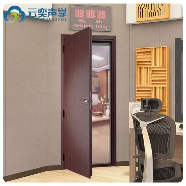 Fireproof Acoustic Steel Wood Composite Soundproof Doors Drum Room Laboratory