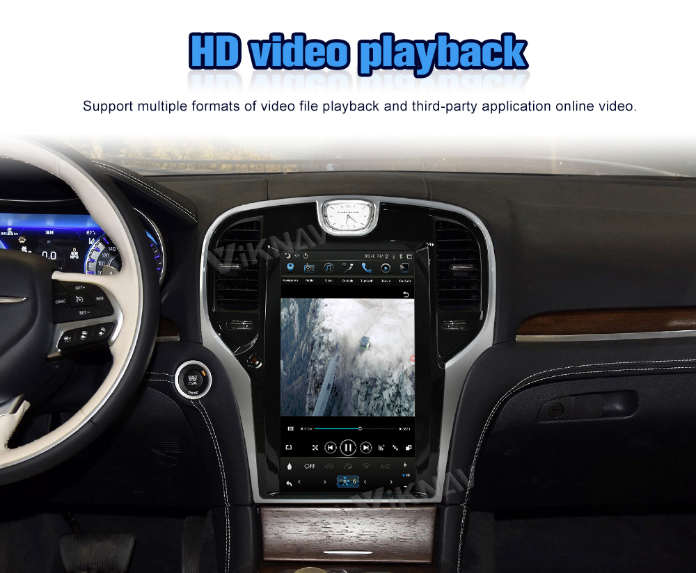 автомобильные игроки мультимедиа 13.3inch для Крайслер 300C 2012 2013 2014 -2019