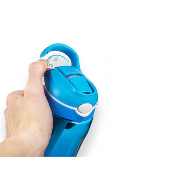 Accessories WITH LID Outdoor Gym Sports Water Bottle with Straw and BPA Free Plastic