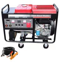 machine silencieuse 250 ampère AVR sans brosse de 25kva Genset Diesel Generator Arc Welding