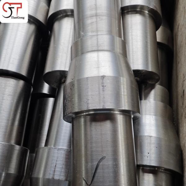 Alloy Steel Rotating Coupling Shaft Industrial Equipment 100kg - 7000kg