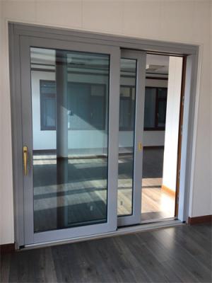 Anti elevador à prova de fogo da porta deslizante do roubo UPVC e porta deslizante para a casa da casa de campo