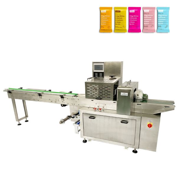 Flow Wrapping Machine Automatic 60-90 pcs per Minute Flow Pack Packaging