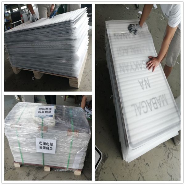 Hoja reflectiva amarilla en relieve Placa de matrícula del vehículo Frontera Negra