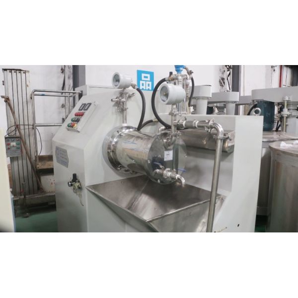 Stainless Steel Horizontal Nano Sand Mill 22kw 10L Capacity Bead Milling Machine