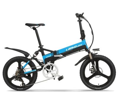 CE Certificate Folding E Bicycle 400W Motor 13AH Intelligent Control System