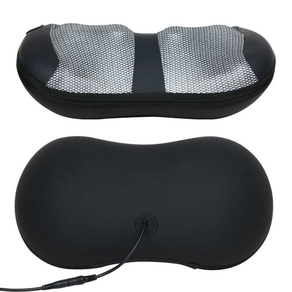 Rechargeable Massage Pillow with Heatable Neck Shiatsu Massage and Infrared Physiotherapy