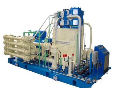 High Performance CNG Gas Compressor , Piston Type Gas Compressor Station