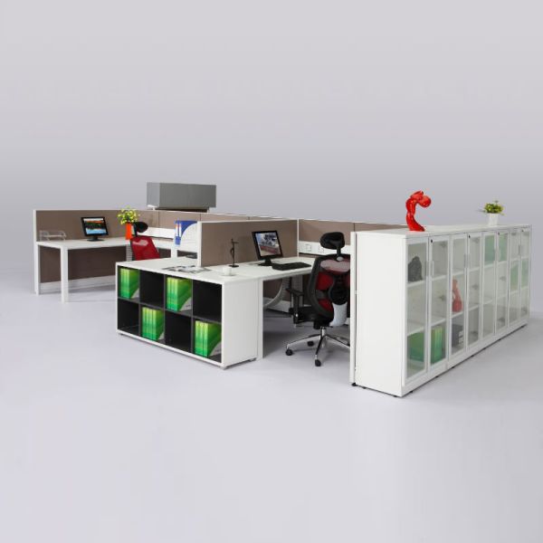 Office Furniture Workstation Wooden Sturdy Hot Office Selling Desk Staff Computer Desk