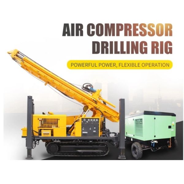 С BW 250 Грязевой насос ST350 Пневматическая буровая установка для бурения скважин для воды