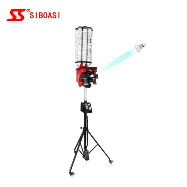 Intelligent Shuttlecock Badminton Training Machine With Internal Battery For Shooting
