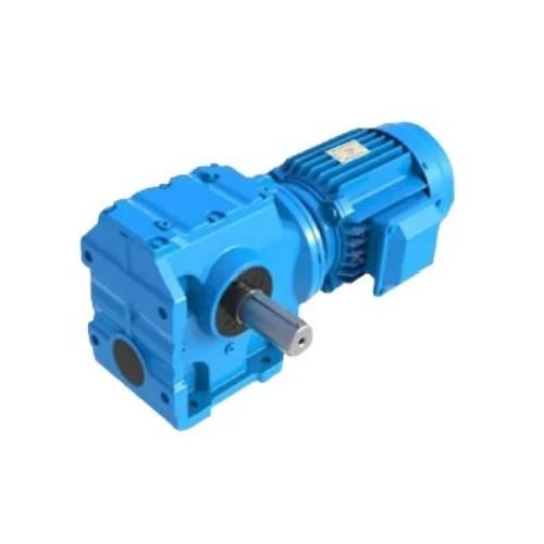 S47 Series Helical Right Angle Speed Reducer Gearbox Worm Transmission Gearbox With High Overload Bearing Capacity