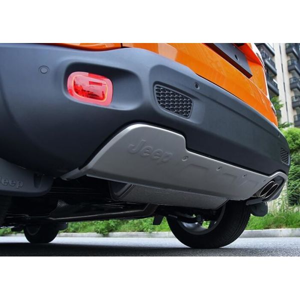 Stainless Steel Auto Body Kits , JEEP Renegade 2016 Bumper Skid Plates