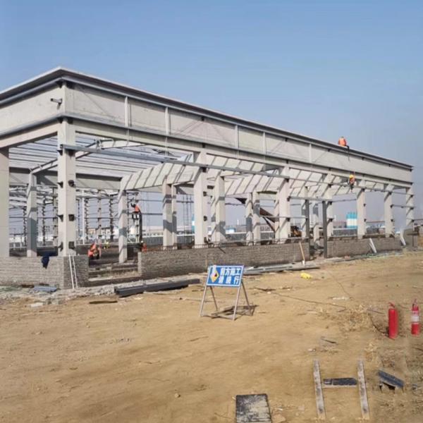 H Beam Steel Structure Building Q235B Q345B Industrial Warehouse