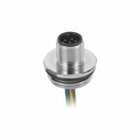 Actuadores Fieldbus de la automatización M12 12 Pin Female Connector For Sensors