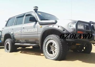 4x4 Land Cruiser fora do estilo 1997 - 2007 do bolso dos alargamentos LC80 FJ80 4500 do para-choque da estrada