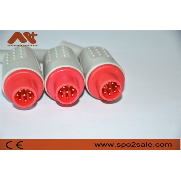 Medical Device Connectors Bionet 8 Pin ECG Cable Connectors For Patient Monitor