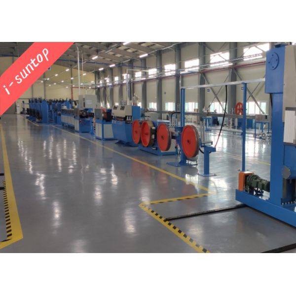 1200/12 производственных линий кабеля оптического волокна 1800rpm для садить на мель SZ