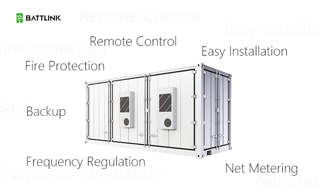 500kW/1.29MWh Container ESS Solution Container Energy Storage System Outdoor Cabinet Backup Power Net Metering