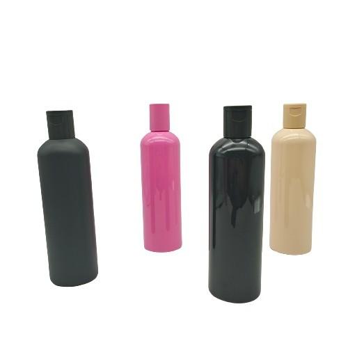 Bouteille de lotion pour le corps lisse Bouteille de shampooing en plastique PET congelé 300 ml