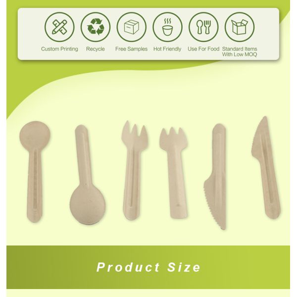 утвари багассы 16cm Biodegradable устранимые для оптовой продажи фабрики партии