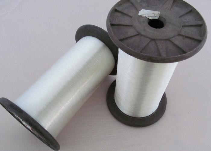 High Strength 100% Colored Polyester Monofilament Yarn 30D 50D For Zipper Teeth