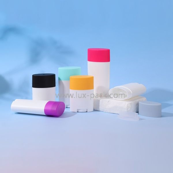 PP Material 35g 50g 70g Empty Deodorant Stick with Silk Printing and Hot Stamping for Customized Packaging