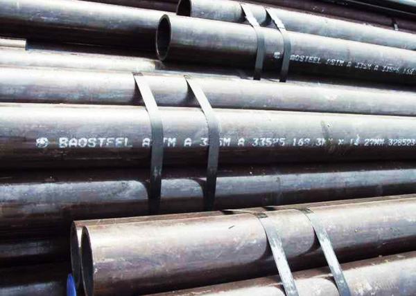 Astm 1045 / Jis S45c Round Steel Pipe / Carbon Steel Seamless Pipe High Performance