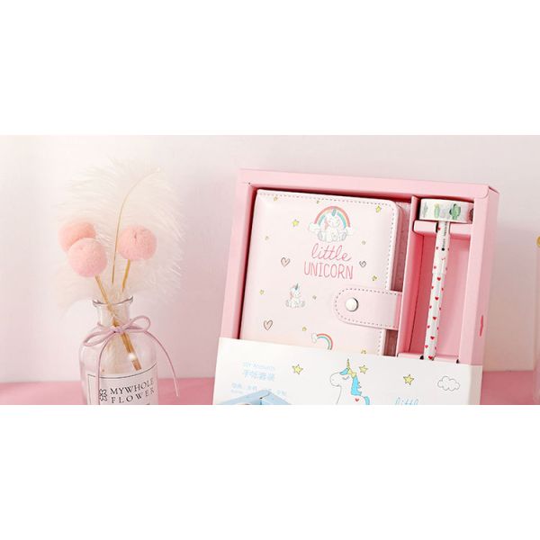 Imitación de logotipo personalizado de cuero Bloc de notas de mano Libro de contabilidad y bolígrafo