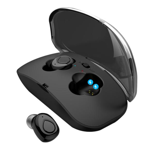 O fones de ouvido sem corda sem fio Earbuds Handsfree dos auriculares X18 dos fones de ouvido de Bluetooth dos fones de ouvido ostenta telefones do fone de ouvido com Mic