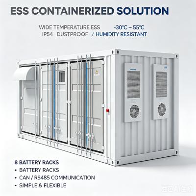 3.5Ton Containerized Energy Storage Unit 12192mm Size Large Capacity Industrial