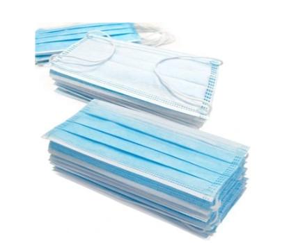 Adult Disposable Earloop Face Mask High  Dust  Removing Rate For Public Place