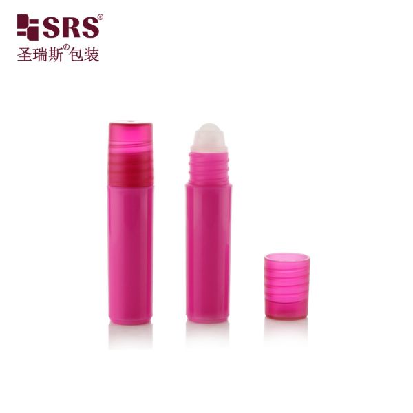 5ml Smooth White PP PCR Roller Ball Bottle for Essential Oil/Perfume