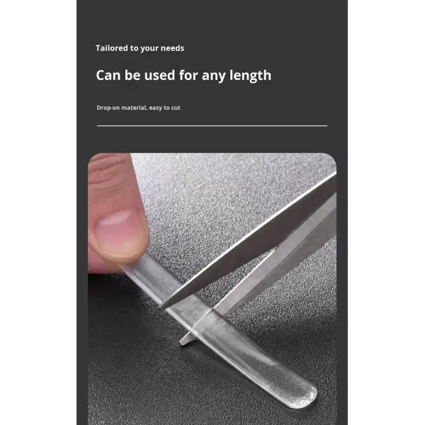 Table Cabinet Door Sticker Silent Anti-Collision Wall Sticker Household No-Trace Waterproof 2.5mm Thick Silicone Self-Adhesive